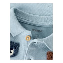Poloshirt langarm Bären