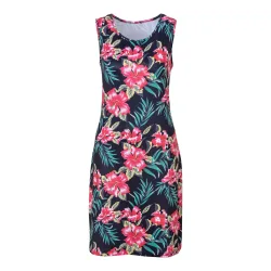 Sommerkleid ?Hibiskus?, Größe: M
