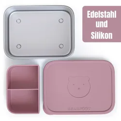 Brotdose aus Edelstahl