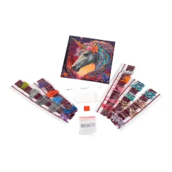 Bastel-Set, Crystal Art