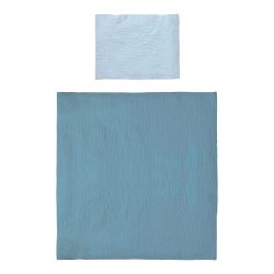 Wende-Bettwäsche Musselin 35x40/80x80 cm