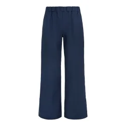 Marlenehose mit Leinen, Größe: S, blau