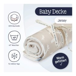 Babydecke Winter Jersey 70x100 cm