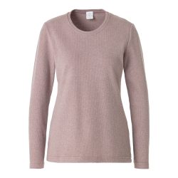 Warmer Damen- Pullover, fein gerippt, Größe: XL