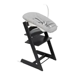 Bundle Treppenhochstuhl inkl. Newbornset Light Grey & Babyset