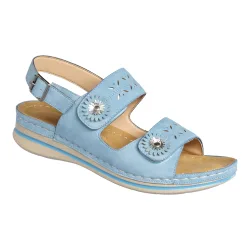 wonderwalk Bequem-Klettsandalette 