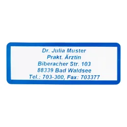 Namensaufkleber 