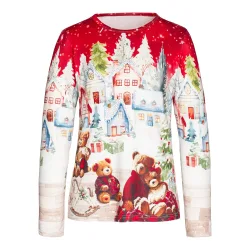 Damen-Shirt ?Weihnachtsbärchen?, Größe: S