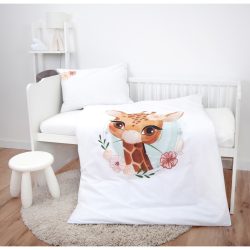 babybest®, babybest® Bettwäsche Giraffe 100 x 135 cm