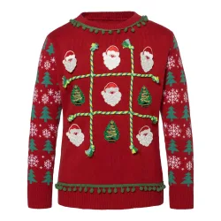 Weihnachtspullover ?3 gewinnt?, Größe: L