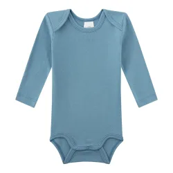 Sanetta 2er-Pack Bodys langarm Bären natur/blau