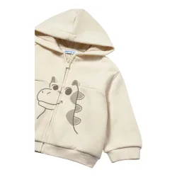 Sweatjacke mit Kapuze Dino
