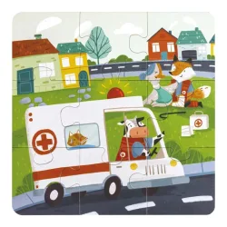 Puzzle Rettungsfahrzeuge