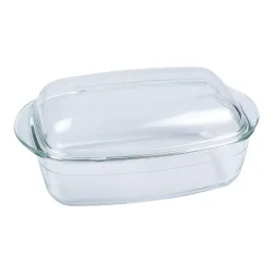 Glas-Back- und -Auflaufform ?2 in 1? mit Deckel