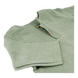 Musselin-Shirt langarm