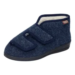 Manitu Damen-Hausschuh, Größe: 36, blau