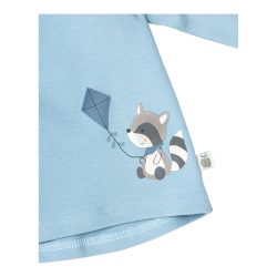 Raglanshirt langarm Waschbär
