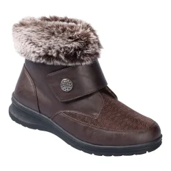 wonderwalk Kuschel-Klettstiefelette ?Steffi?, Größe: 41