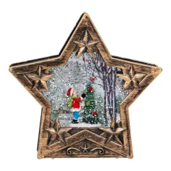 LED-Glitter-Laterne ?Stern?