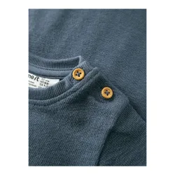 Sweatshirt mit Bauchtasche Struktur