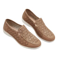 Echtleder-Halbschuh 