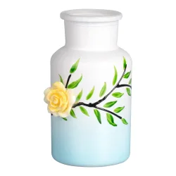 3D-Glas-Vase