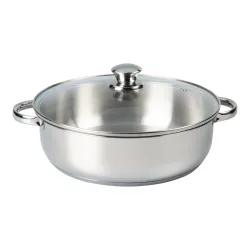 Edelstahl-Servierpfanne, 4,6 l