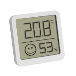 TFA Dostmann Solo Thermo-/Hygrometer Weiß 30.5053.02