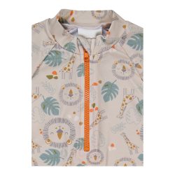 Badeshirt langarm mit UV-Schutz Safari
