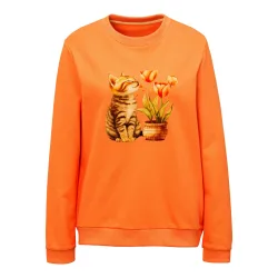Sweatshirt ?Kater Carlo?, Größe: L
