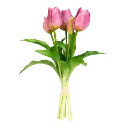 Kunstblumen Tulpenbund, violett