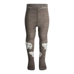 Woll-Strumpfhose Eisbär