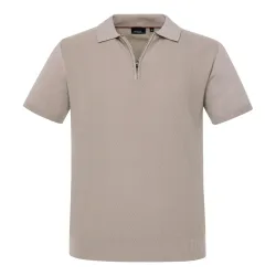 Herren-Poloshirt mit Zipper ?Philipp?, Größe: M