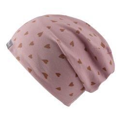 Beanie mit UV-Schutz Herzen