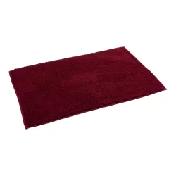 Super-Soft-Badematte, 80x50 cm, bordeaux