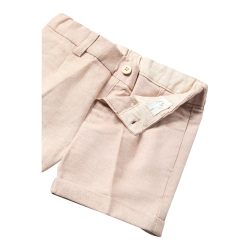 Shorts mit Leinenanteil