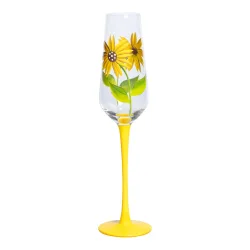 Sektglas ?Sonnenblume