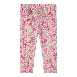 3-tlg. Set Shirt langarm, Plüschweste und Leggings Blumen