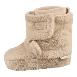 Plüsch-Winterschuhe mit Klettverschluss und Ohren
