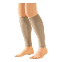 Stützstulpen, 2 Paar, beige