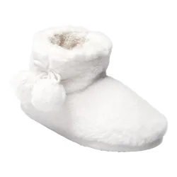 wonderwalk Kuschelstiefel mit Bommel, Größe: 40, beige