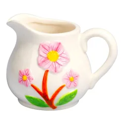 Porzellan-Milchkännchen ?Blumen?, 200 ml