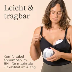 Elektrische Milchpumpe, tragbar