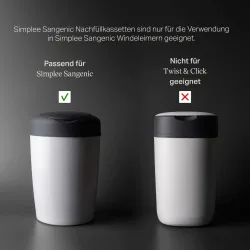 Nachfüllkassetten Simplee Sangenic 3er Pack