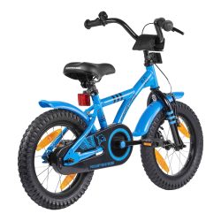 Prometheus Bicycles ® HAWK Kinderfahrrad 14 , Blau-Schwarz - blau