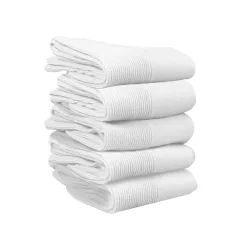 Wohlfühl-Socken, 5 Paar, Größe: 35, weiß