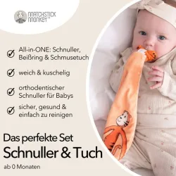 Set Schnuller und Schmusetuch
