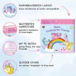 Meine Kindergarten-Freunde - Einhorn Glitzerglück