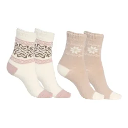 wonderwalk Wintersocken-Set ?Norwegen?, 2 Paar, Größe: 35
