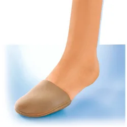 Fußpolster mit Silberfaser, 2 Stück, Größe: 39, beige